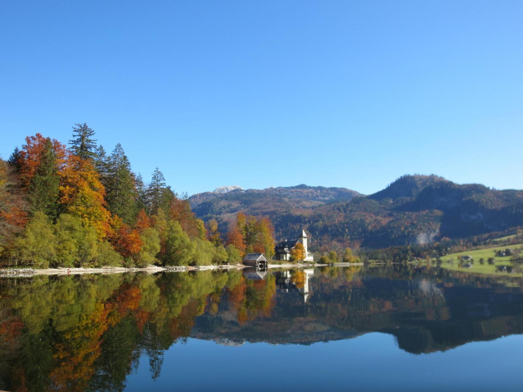 Ferienwohnung Syen Grundlsee Bagian luar foto